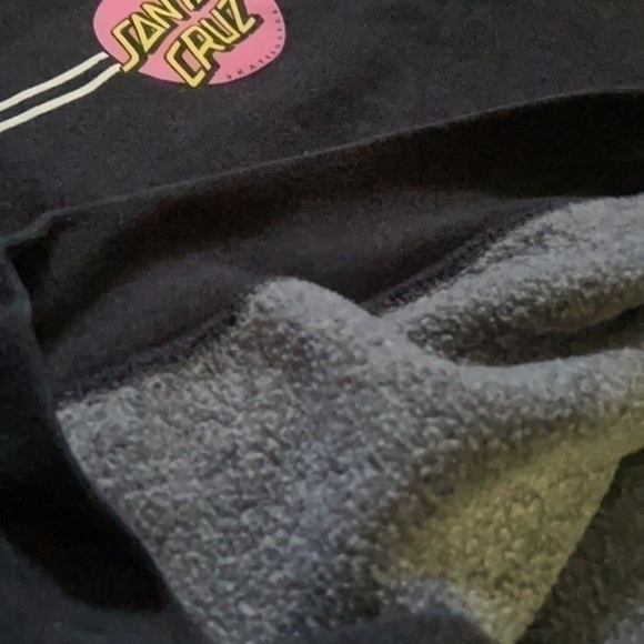 Santa Cruz Skateboards || Skate Logo Hoodie {Grey & Pink} - Picture 6 of 6